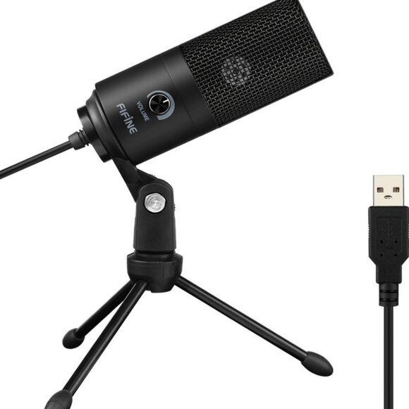Fifine K669-K669B USB Corded Compact / Lightweight Podcast Condenser Microphone - Picture 3 of 14
